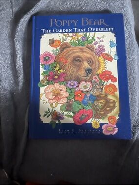 Poppy Bear: The Garden That Overslept - Colorful Illustrated Hardcover